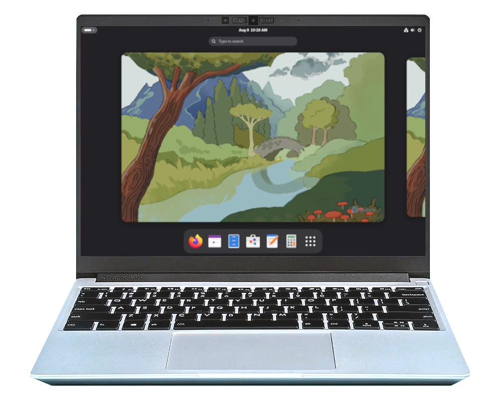 Captura de pantalla de Fedora Silverblue